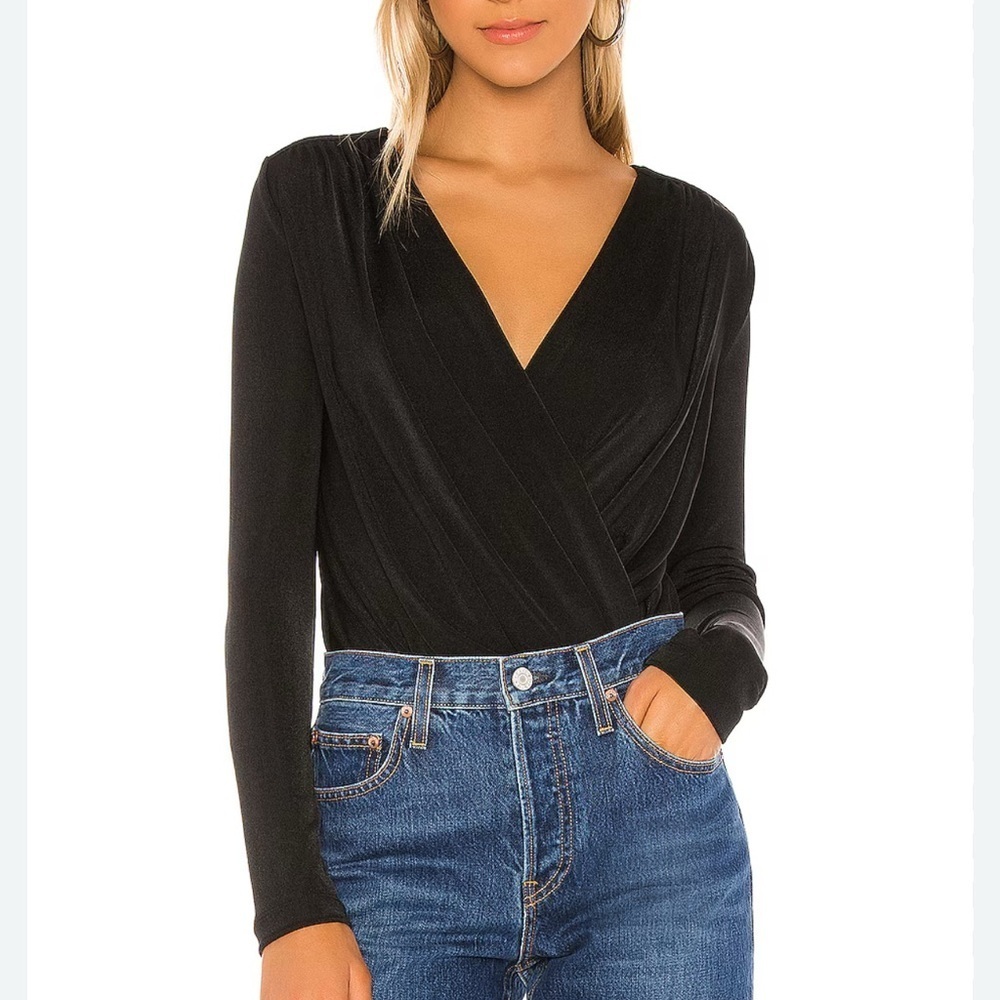 Free People Turnt Bodysuit | Color Black | Size XS | Revolve